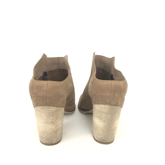 Dolce Vita Size 10 Noa Mules Stacked Heel Booties - Picture 5 of 7